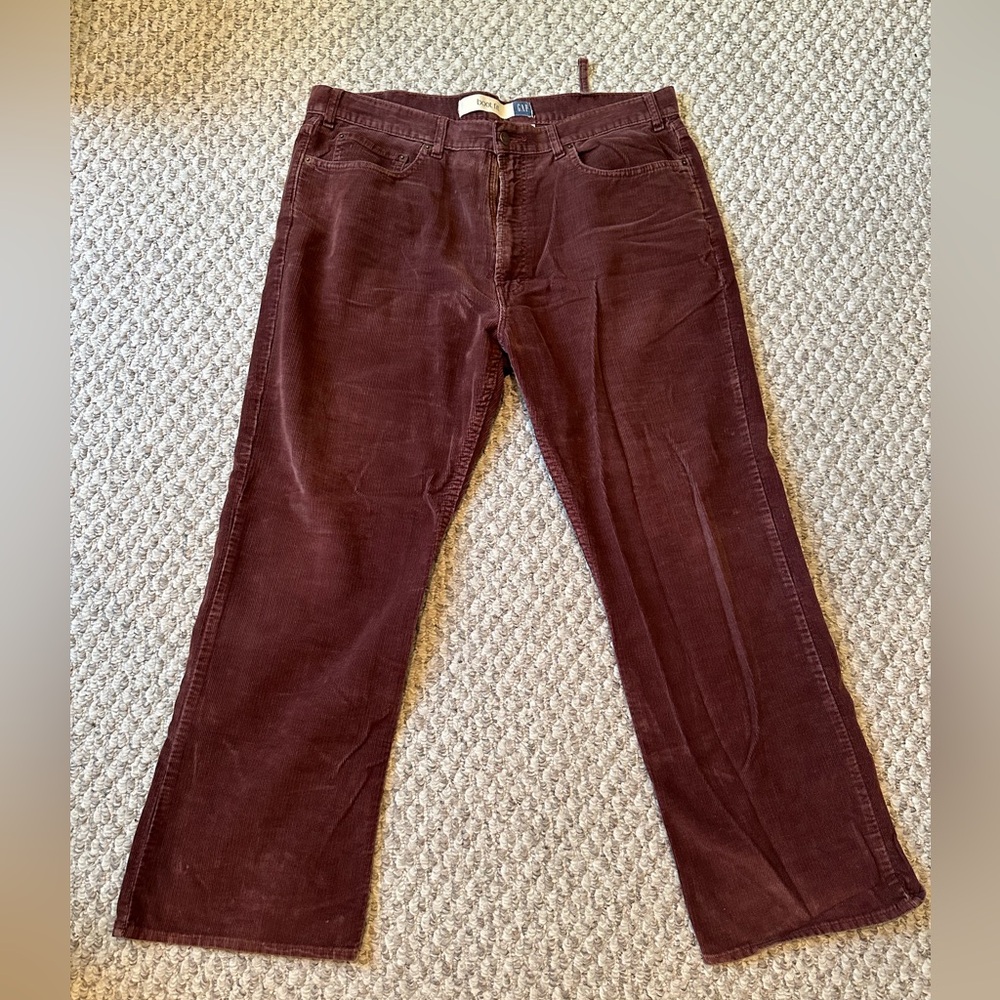Gap corduroys 38x30 boot fit